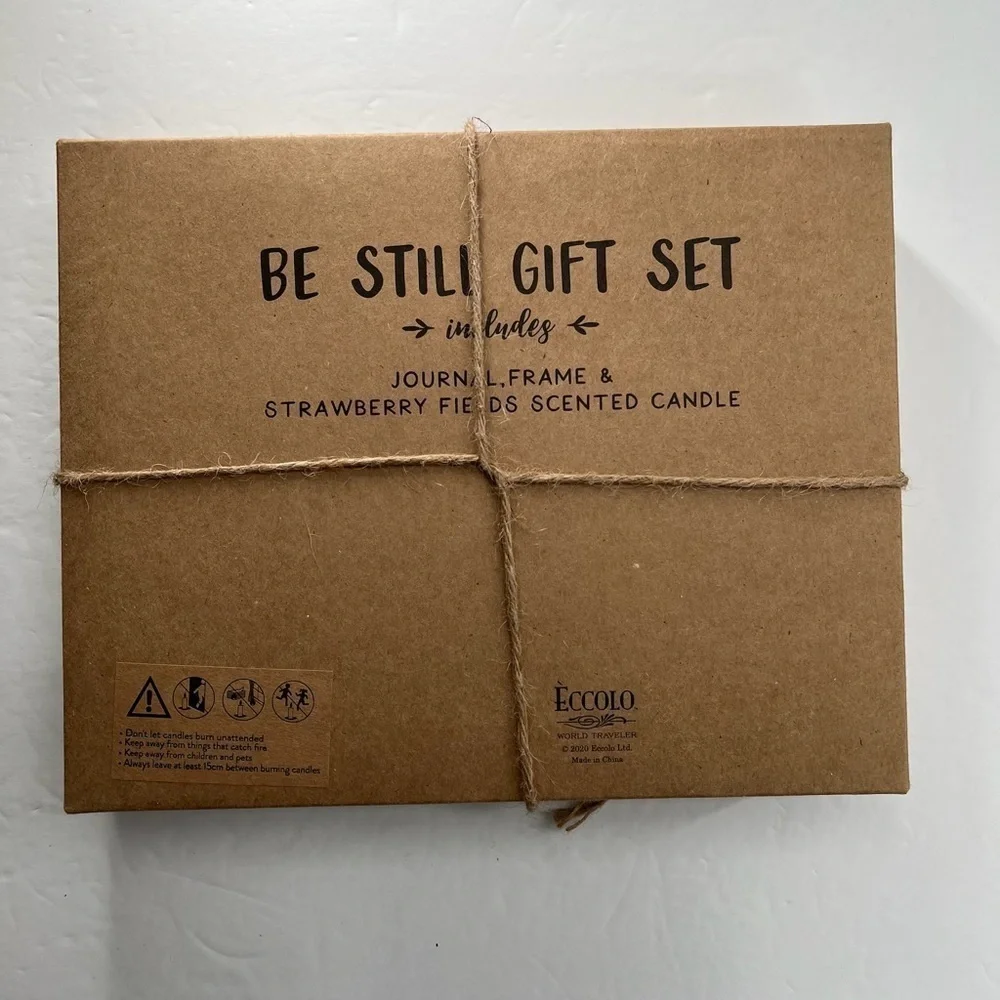Be Still Eccolo World Traveler “Be Still” Gift Set NEW